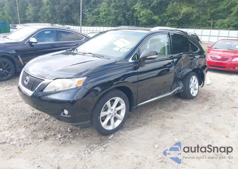 2012 Lexus Rx 350 z USA, uszkodzony, nr VIN 2T2BK1BA0CC133586